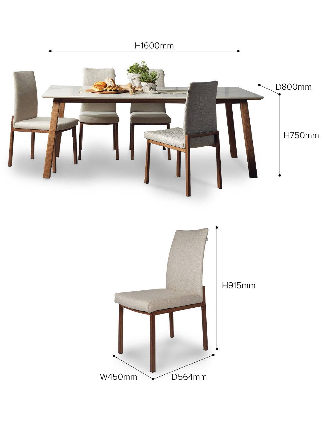 mobile-Bolda-Dining-Table-Flex-Dining-Chair malaysia